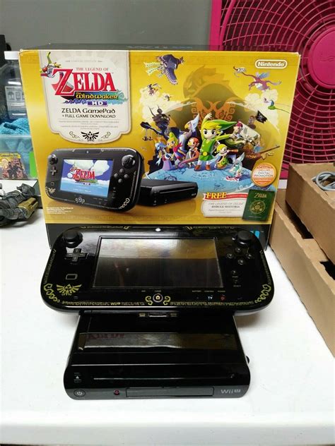 Nintendo Wii U Legend Of Zelda Wind Waker Hd Deluxe Position Console