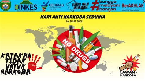 memperingati hari anti narkoba sedunia dinas kesehatan provinsi sumatera selatan