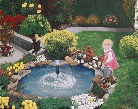 Gramma Nanna S Pond By Sharon Duguay Pond Painting Nanna Fine Art