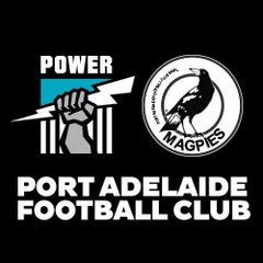 It incorporates the old prison bars jumper and the current colour scheme, along with some other elements from their. Port Adelaide Football Club - Wikipedia