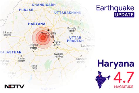 Delhi Earthquake Currently - 4.7 Quake Close to Delhi, Hope You happen 