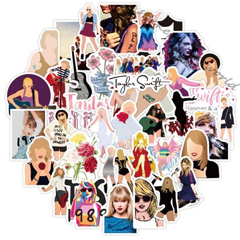 Taylor Swift Stickers Waterproof Vinyl Sticker Decal For Etsy