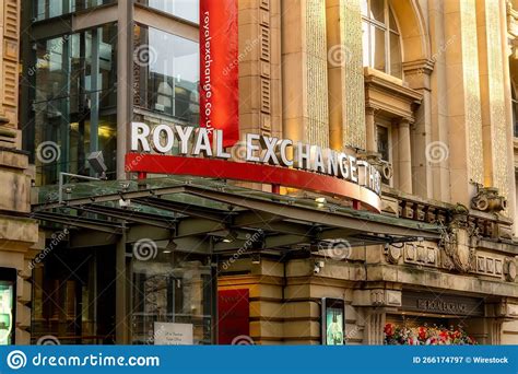 Royal Exchange Theatre St Annes Square Manchester Editorial Photography
