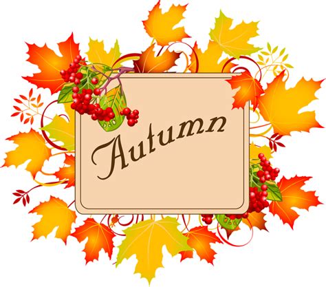 Autumn Fall Leaves Border Clipart Free Clipart Images Clipartix