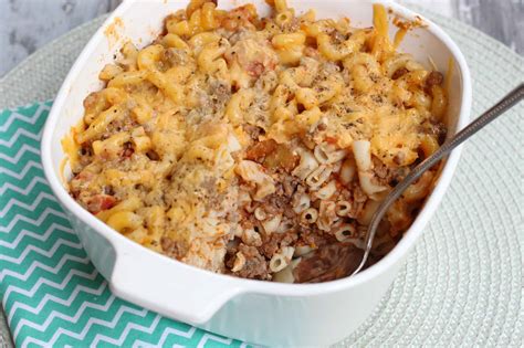 Despite it being a hard cheese, gruyère still melts beautifully. Homemade Macaroni and Cheese with Ground Beef Recipe ...