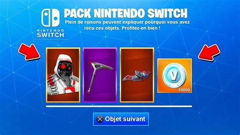 Epic games released fortnite on nintendo switch over the summer, letting users of the hybrid system play against their friends on pc, xbox, and even. COMMENT AVOIR "LE PACK de SKIN" NINTENDO SWITCH sur ...