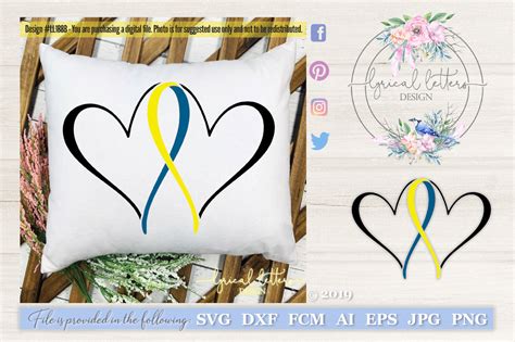 World down syndrome day background vintage. Down Syndrome Awareness Ribbon Heart SVG DXF LL188B (14784 ...
