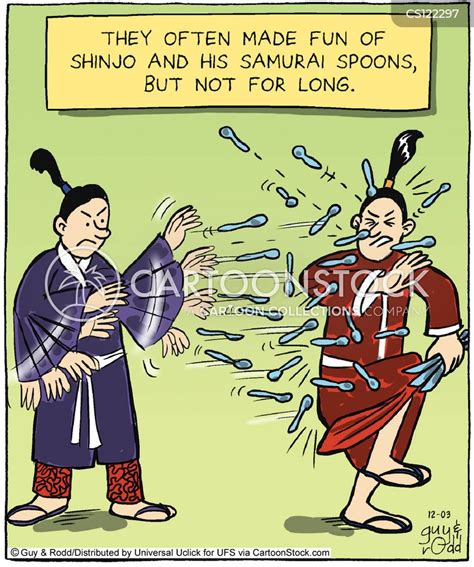 Japanese Martial Art Cartoons And Comics Funny Pictures From Cartoonstock