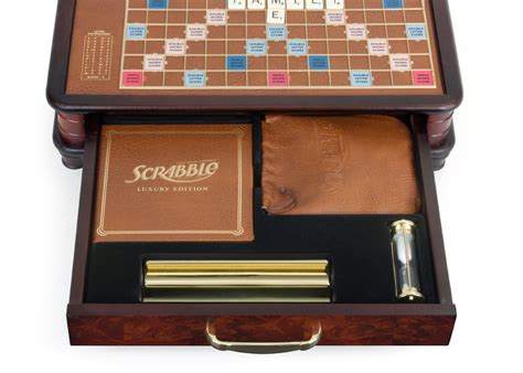 Scrabble Luxury Edition Board Game Board Games Messiah
