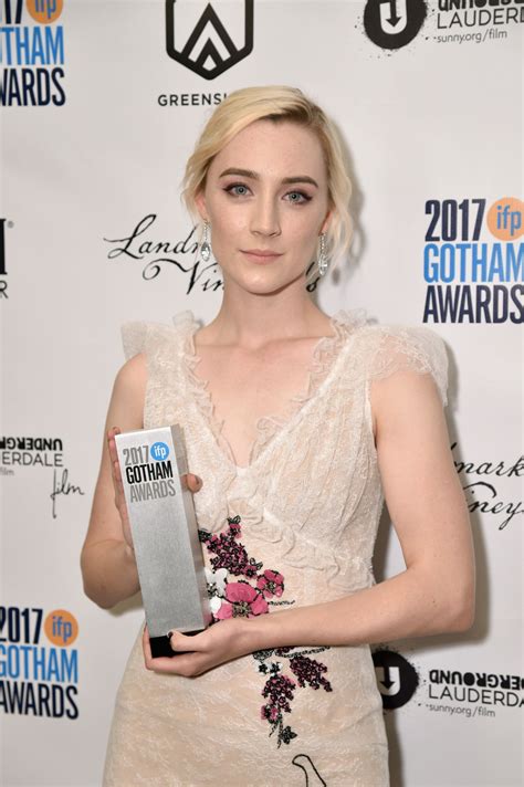 Saoirse Ronan At 2017 Ifp Gotham Independent Film Awards In New York 11