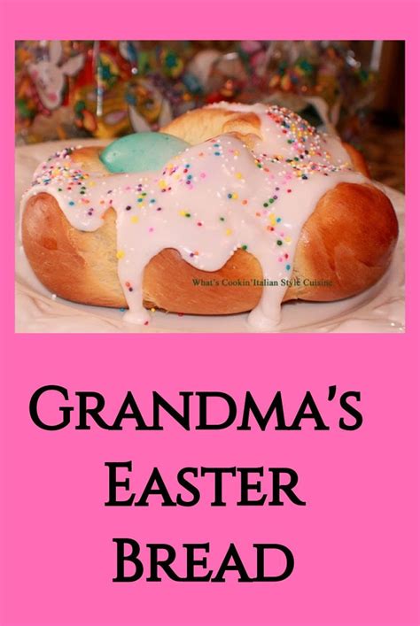 Studded with naturally colorful eggs, this subtly sweet and decadently tender loaf of bread is an easy and healthy easter brunch stunner. Frosted Easter Bread with hard boiled eggs and sprinkles | Easter bread recipe, Italian easter bread