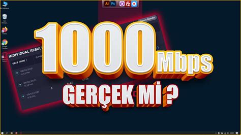 Evde 1 000 Mbps Internet Deneyimi Turknet GigaFiber YouTube