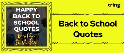100 Back To School Quotes To Help You Overcome Academic Challenges