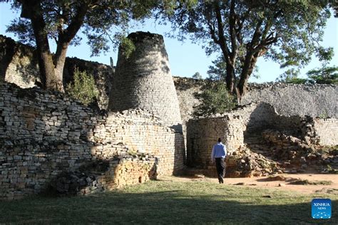 Tourists Visit Great Zimbabwe National Monument In Masvingo Xinhua