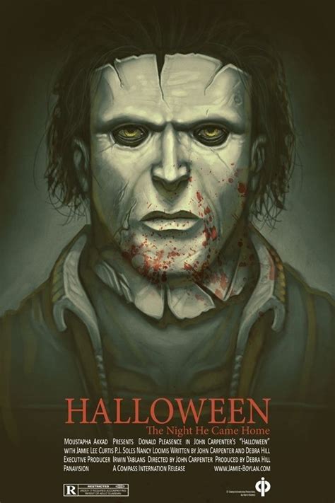 Horror Movie Poster Art Halloween 1978 Michael Myers By Sacking