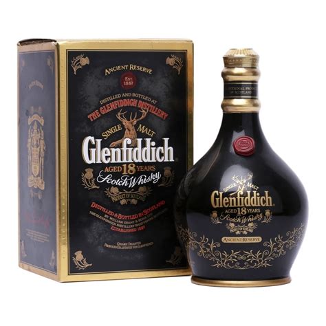 Glenfiddich 18 Year Old Ancient Reserve Black Whisky From The