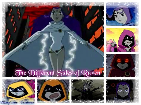 The Different Sides Of Raven Teen Titans Fan Art 36877774 Fanpop