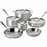Pictures of All-clad D5 Stainless-steel 10-piece Cookware Set