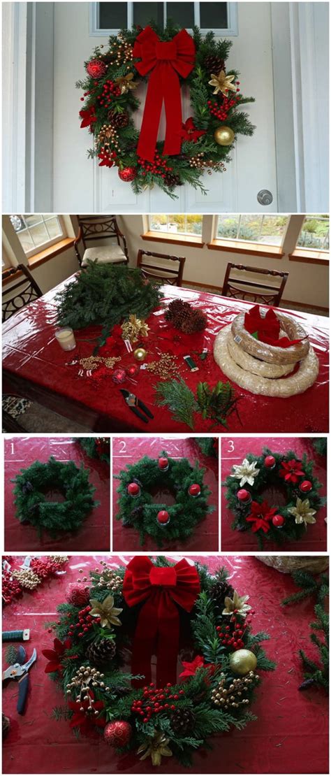 30 Festive Diy Christmas Wreaths With Lots Of Tutorials For Creative