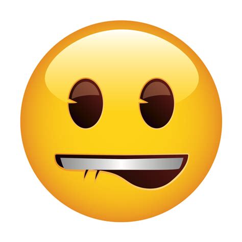 Lip Bite Emoji Transparent Image Png Play