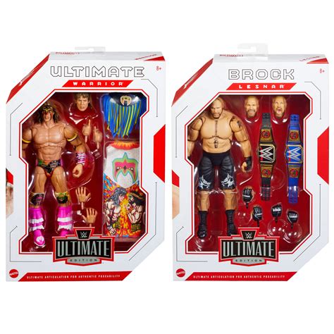Wwe Ultimate Edition 15 Complete Set Of 2 Mattel Wwe Toy Wrestling