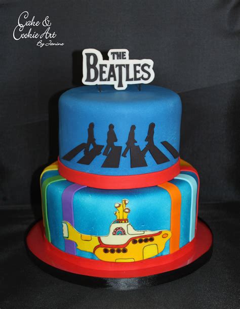 Beatles Theme Cake Beatles Birthday Cake Beatles Cake Beatles Birthday