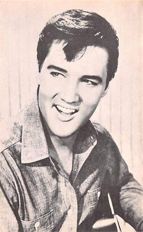 Elvis Presley Actor Actress Movie Star Postcard