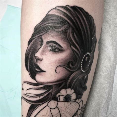 109 Best Gypsy Tattoos 2024 Inspiration Guide