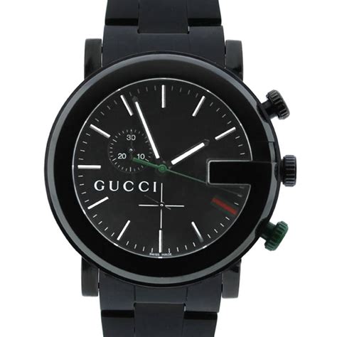 Gucci 101m Chronograph Black Dial Mens Watch Boca Raton