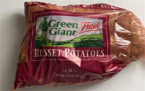 Green Giant Fresh Russet Potatoes 148 G Nutrition Information Innit