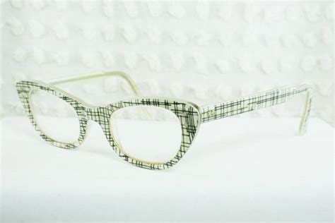 Vintage 50s Cat Eye Glasses 1950s Eyeglasses By Thayereyewear 8900