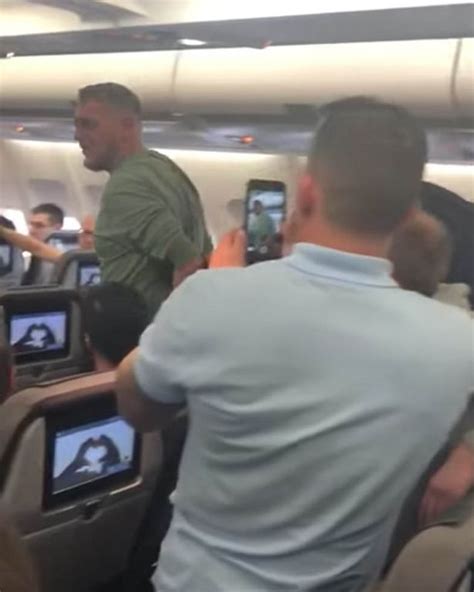 F Off You Scouse C Brit S Foul Mouthed Tirade Towards Passenger As He Is Hauled Off Las