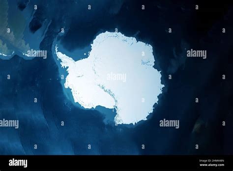 Antarctica From Space Elements Of This Image Furnished By Nasa High