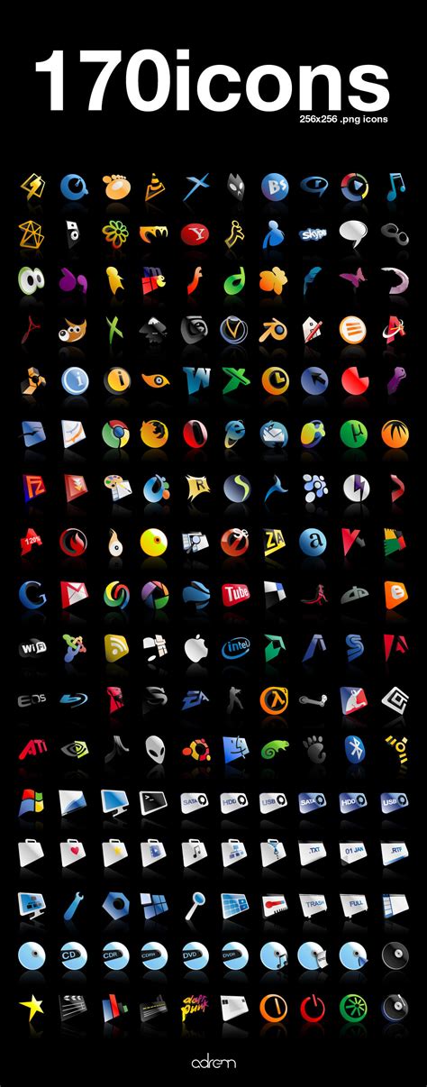 170 Dock Icons By Adrenn On Deviantart