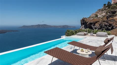 Fira Villas Caldera Views Private Pools Luxury Santorini Villa Holidays