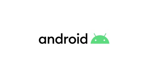 Android New Logo Color Scheme Black
