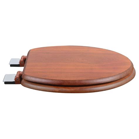 Plumbingtechnologiesllc Wood Decorative Elongated Toilet Seat And Reviews