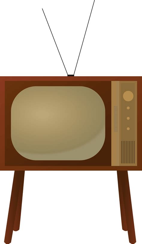 Vintage Tv Isolated Stock Illustrations Cliparts And Royalty Free