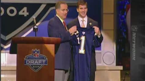 Nfl Draft Flashback Chargers Select Eli Manning No 1 Overall Then