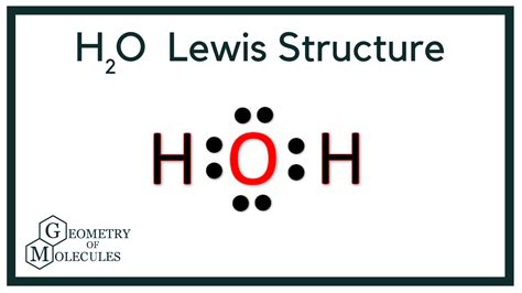 Estrutura De Lewis H2o