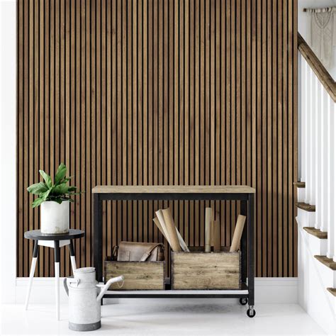 Acupanel® Contemporary Oak Acoustic Wood Wall Panels | Wood panel walls