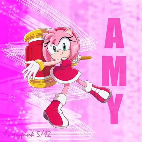 That Pink Hedgehog By Aamypink On Deviantart Amy Rose Amy The