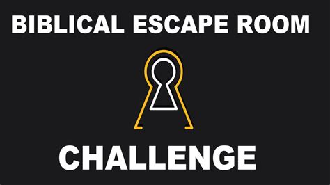 Christian Escape Room Challenge Level Hard Youtube