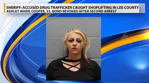 accused drug trafficker caught shoplifting after posting bail in lee county wkrg news 5