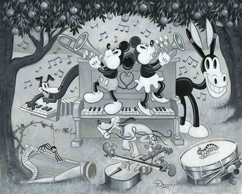Tim Rogerson Disney Art New The Delivery Boys Giclee On Canvas