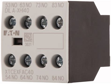 Dila Xhi40 Contactor Auxiliar 4na Marca Eaton Tienda Eléctrica Heavy