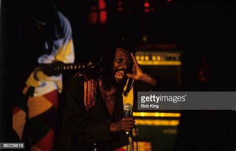 Photo Of Lucky Dube Performing Live On Stage At Selinas News Photo