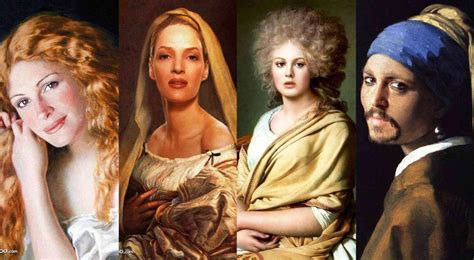 11 Celebridades Retratadas Como Protagonistas De Pinturas Renacentistas