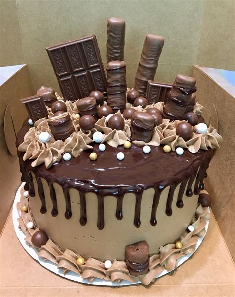 Cardboard safari (cbsafari), designs, manufactures and distributes american made home decor products of cardboard, wood, and acrylic. Chocolate Candy Cake | Chocolate lovers cake, Chocolate ...