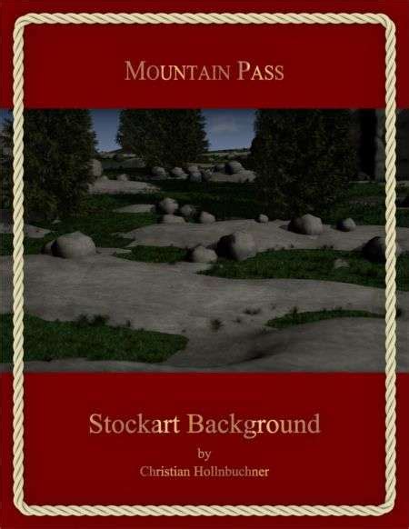 Mountain Pass Stockart Background Christian Hollnbuchner Stock